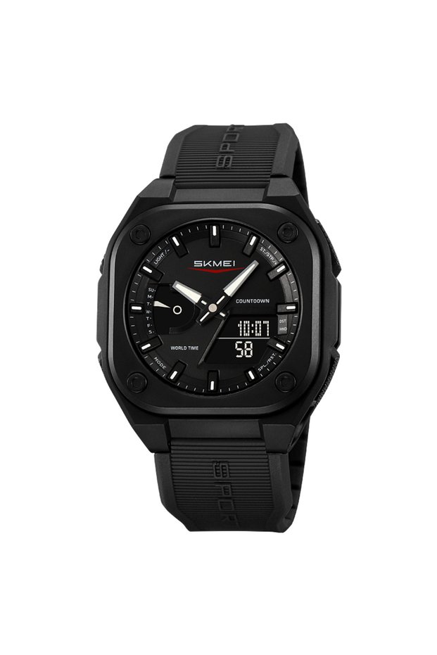 black Fashion Sports Watches For Men Waterproof Wristwatch Alarm Clock Horloges Man Digi