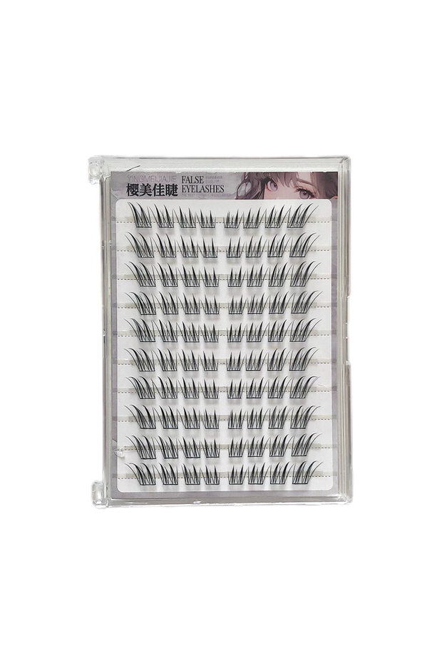 10 rows 6/10/20 Rows Foxes False Eyelashes Glue-free Natural Voluminous Fiber Eyelash Extension For