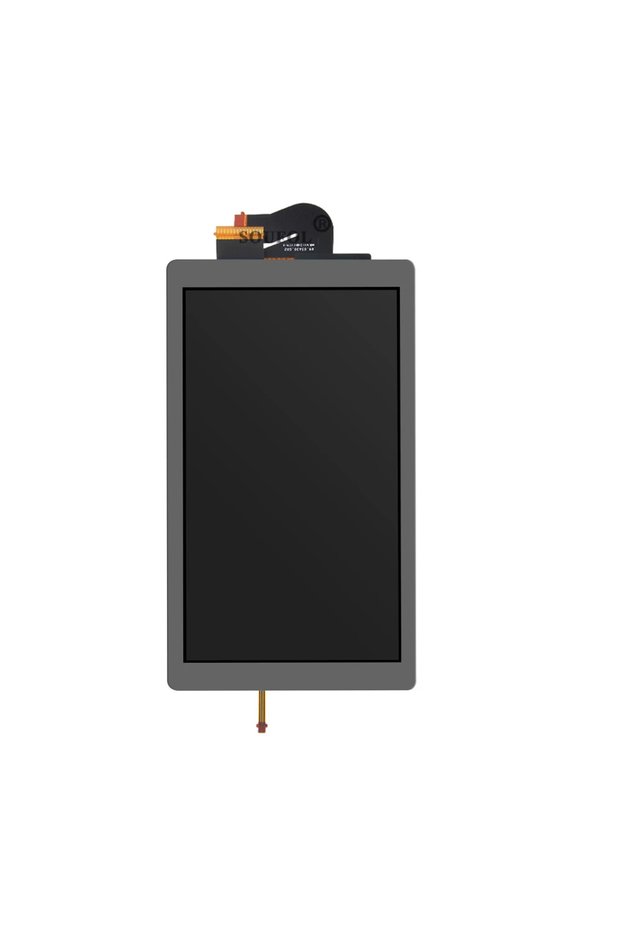شاشة عرض LCD جديدة 2 في 1 باللونين الأسود والرمادي، قطعة واحدة، مزودة بشاشة لمس، متوافقة مع جهاز Switch Lite.