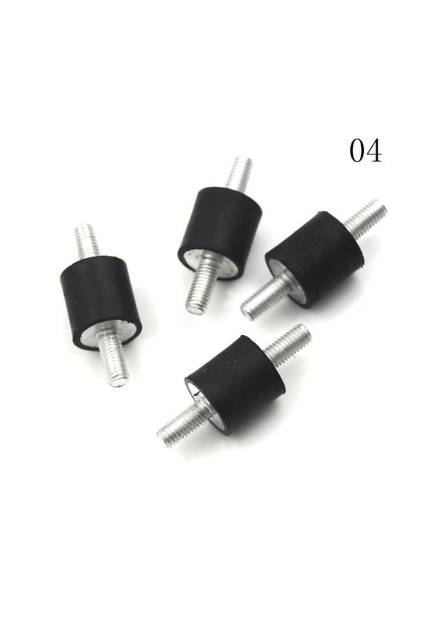M8 4pcs/lot Anti Vibration Silentblock Boat Car Bobbin Rubber Mounts Male Tools M4 M5 M6 M8 Rubber