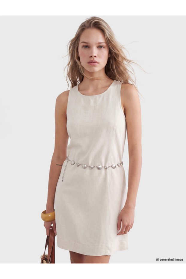 I Sea Shell Figured Women's Chain Belt from Freezen Store