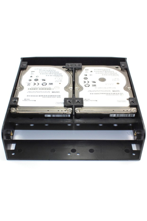 Hard Drive Bracket 3.5 to 5.25 Bracket OImaster 2.5" / 3.5" HDD / SSD to 5.25" Floppy Drive Bay Comp
