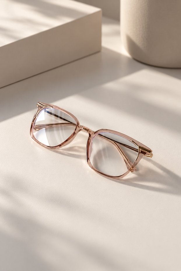 Spica- Blue Light Protection Glasses Are Optically Compatible and Can Replace Lenses Blue Block Unisex Women Men Bal Nude