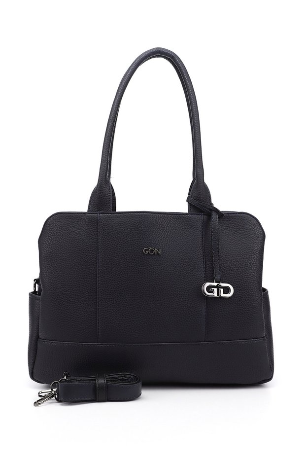 DARK BLUE Large Size Women's Shoulder Bag B6859
