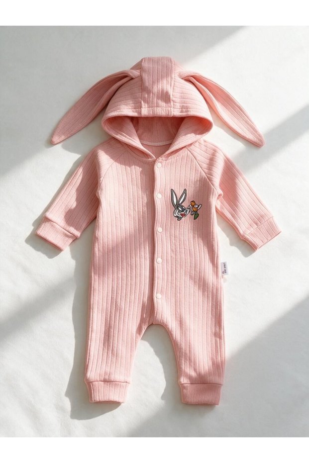 Bunny Baby Romper with Ears