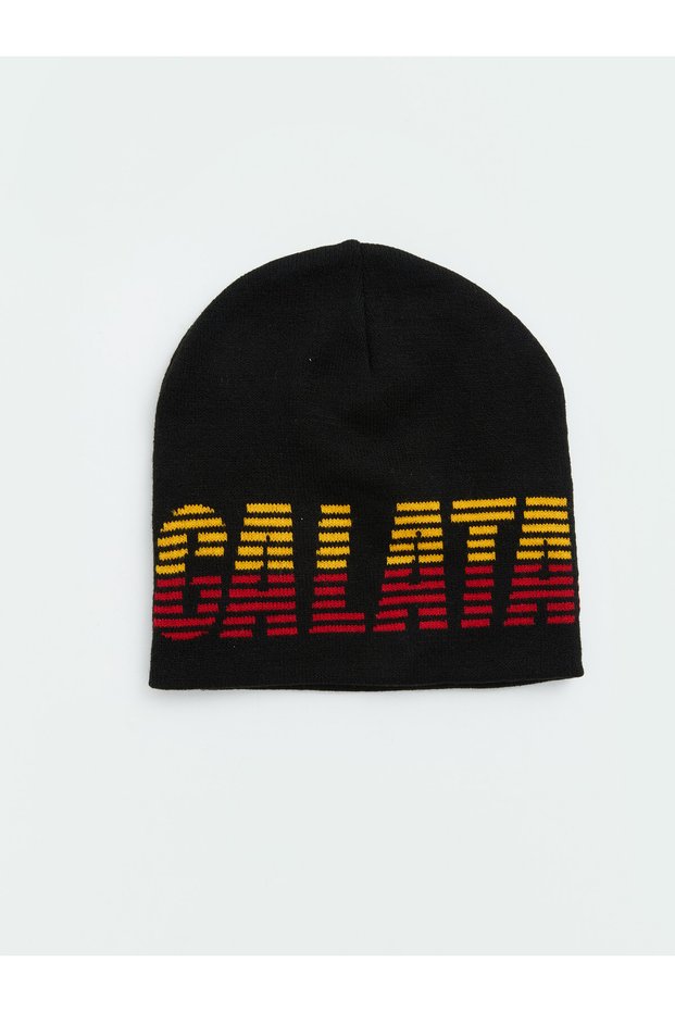 Peak New Season Black Printed Boys' Beanie