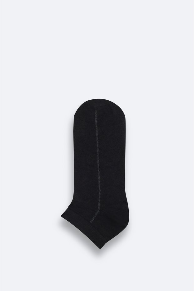 Men's Black Cotton Sneaker Socks A51Y8506