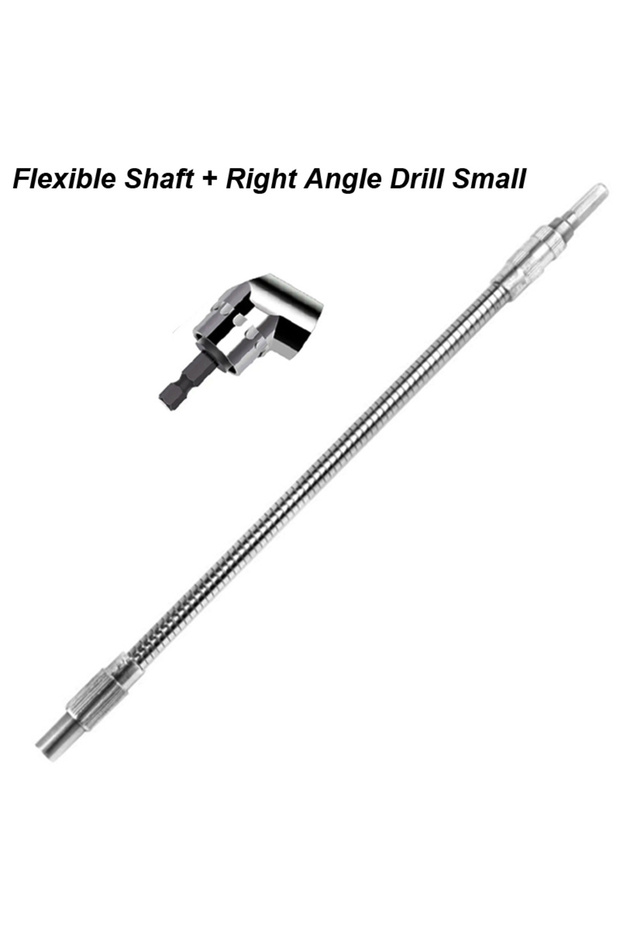 Drill Adapter Set A Right Angle Drill Adapter Flexible Shaft Electric Screwdriver Attachment Power I