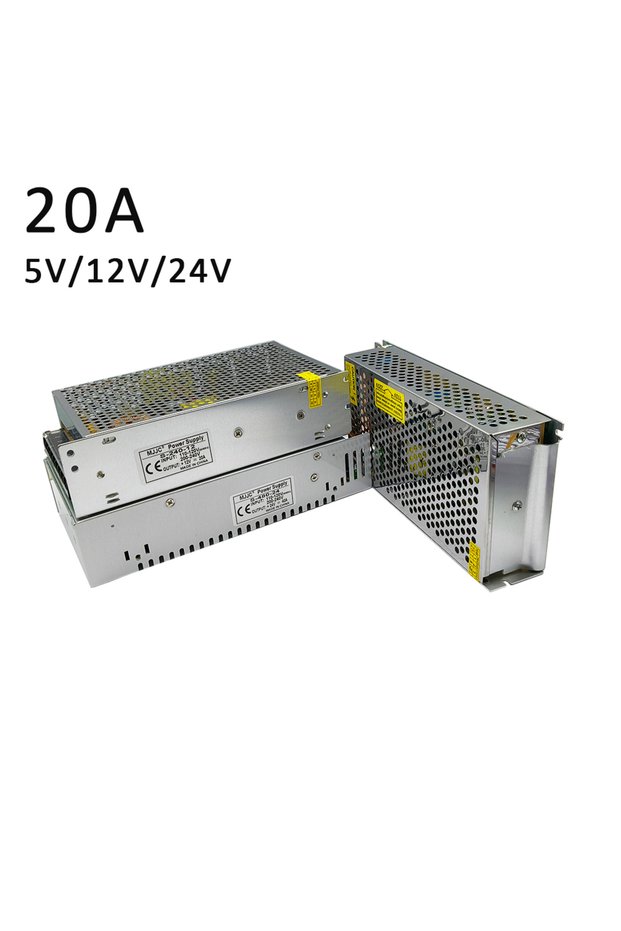 20A 12V 220 V DC 5V 12V 24V 20A Power Supply Switching Transformer Power LED lighting Adapter Input