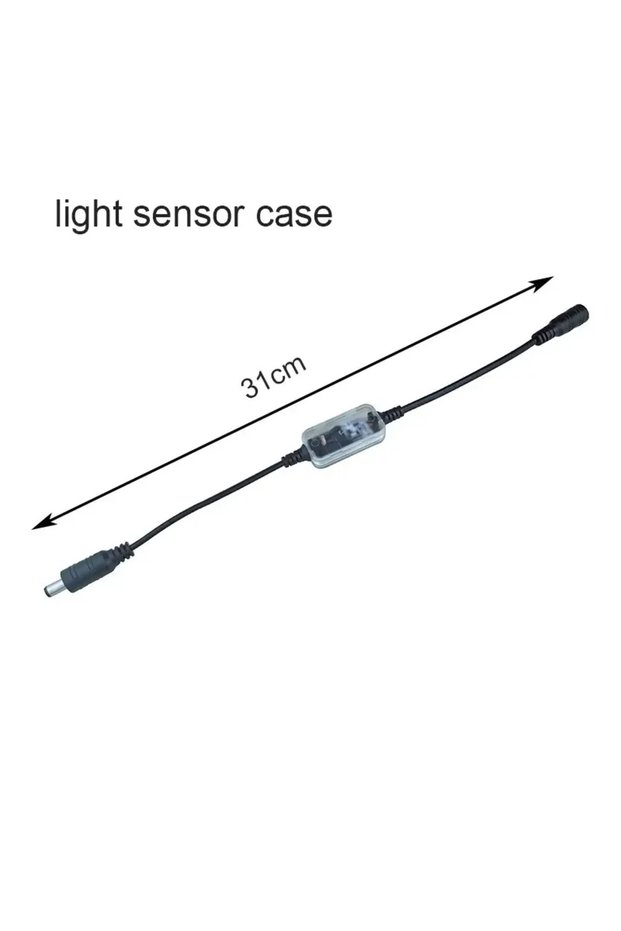 Light on only Night Light case DC 5A Photocell Switch Auto On/Off DC3.7-24V Waterproof Outdoor/Indoo