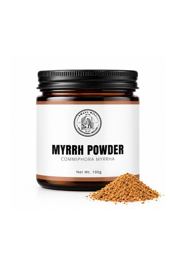 Myrrh Resin Powder 100g | Mur Makki | Commiphora myrrha