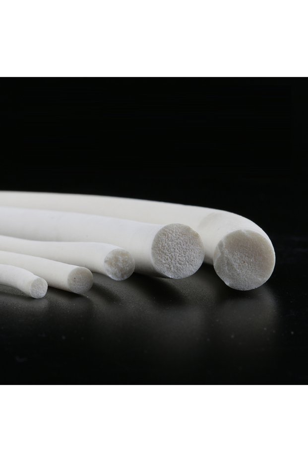 2mm 10 Meters Silicone Rubber Foam Cord Seal Strip Top Quality White Silicone Rubber Foam Rod Good S