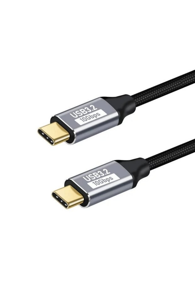 Grey CC 100W PD Fast Charging Cable 5A Type USB C 3.1 Gen 2 Male to Female Extension Cord 90 Angle 1