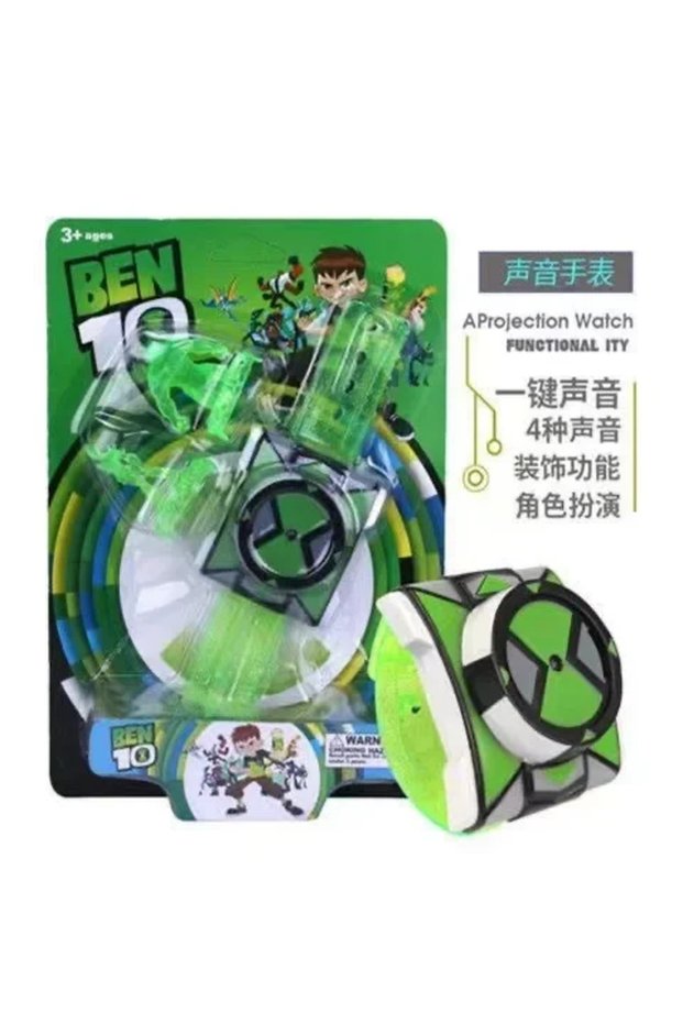 8 Anime BEN10 Figures Omnitrix Ben Tennyson Projection Sounds Lights Figure Watch Toy Cartoon