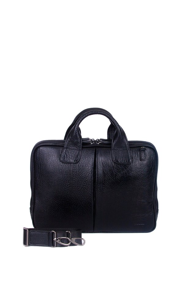 13 Inch Laptop & Briefcase with Genuine Leather Strap