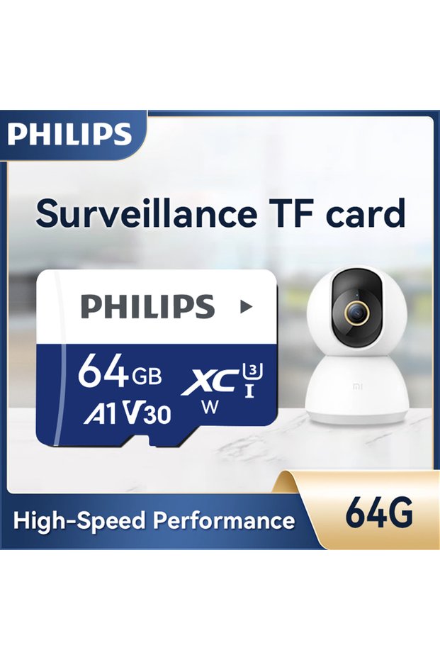 64 GB 128GB Micro TF Card U3 SDXC Up to 100MB/s High Speed Memory Card for Security