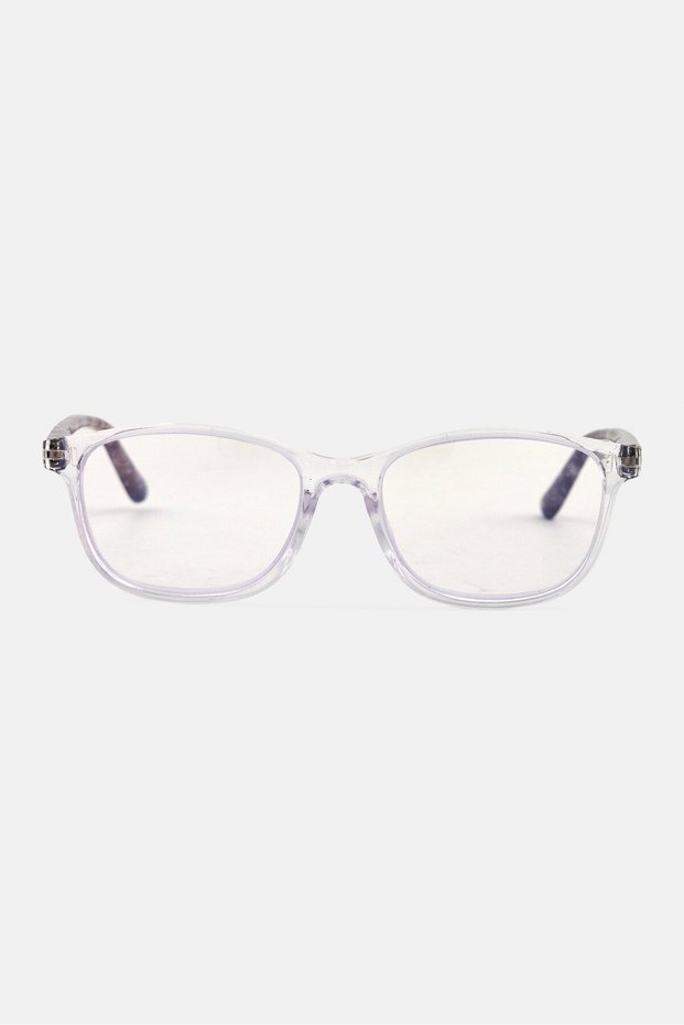 Women WR-S3999S Square Reading Glasses, Shiny Grey