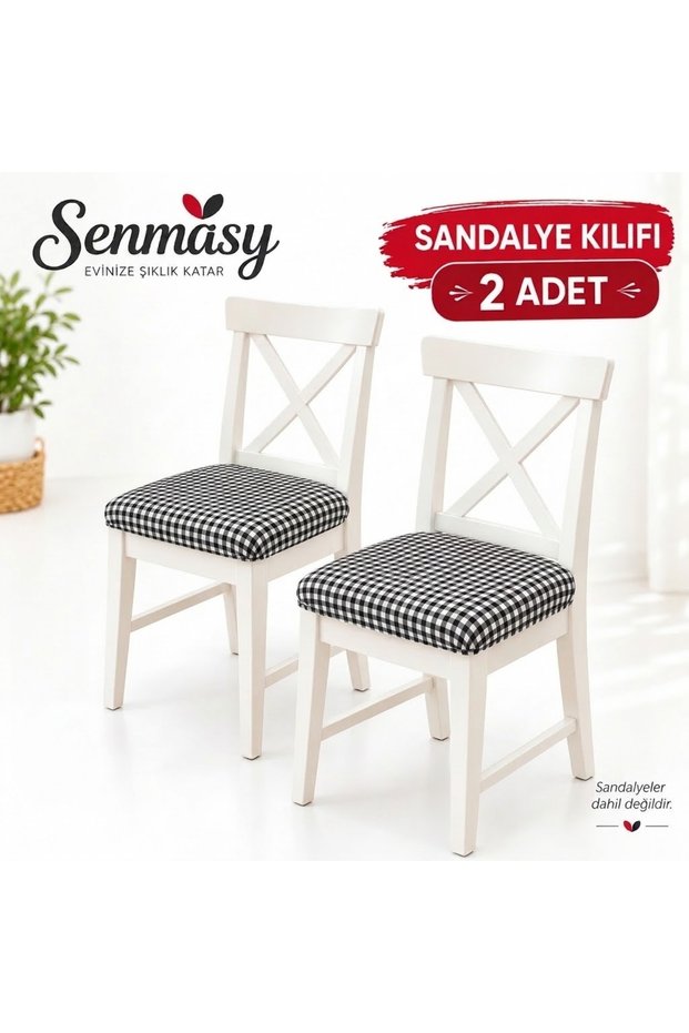 Elasticized Pötikare Chair Cover 2 Pieces