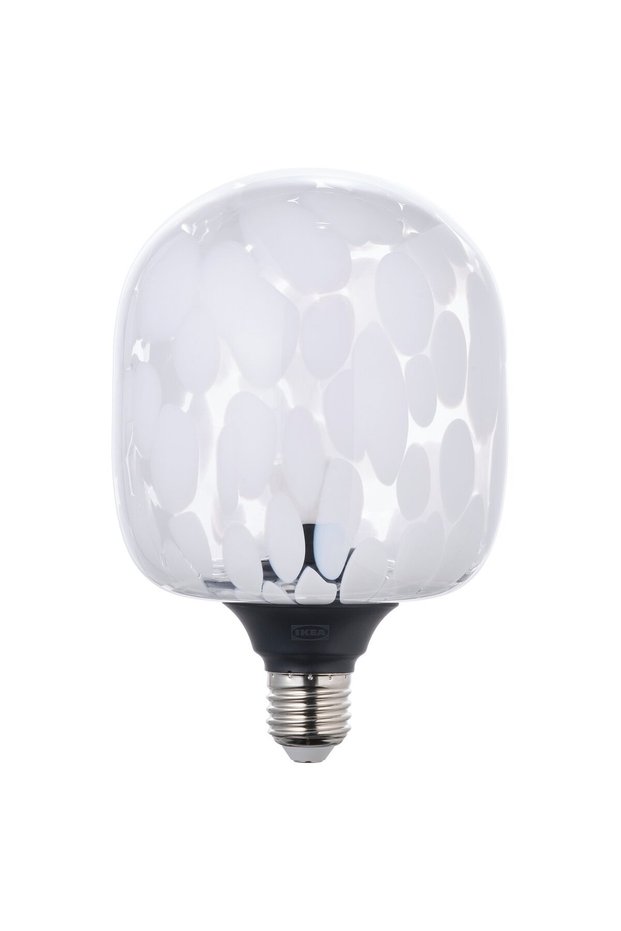MOLNART LED bulb E27 240 lumen - tube-shaped white/clear glass 120 mm