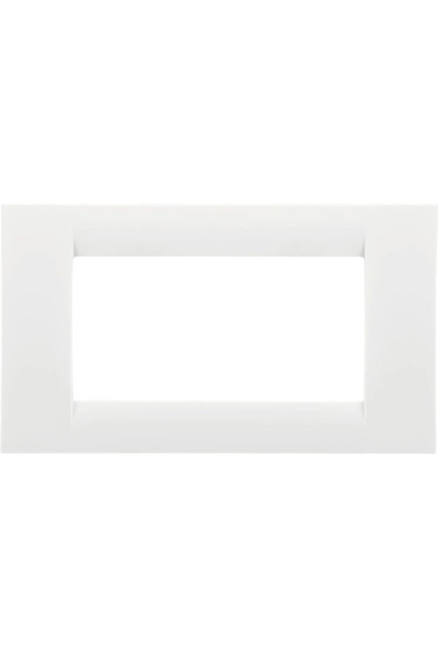 Gewiss Virna 4-module device frame, white