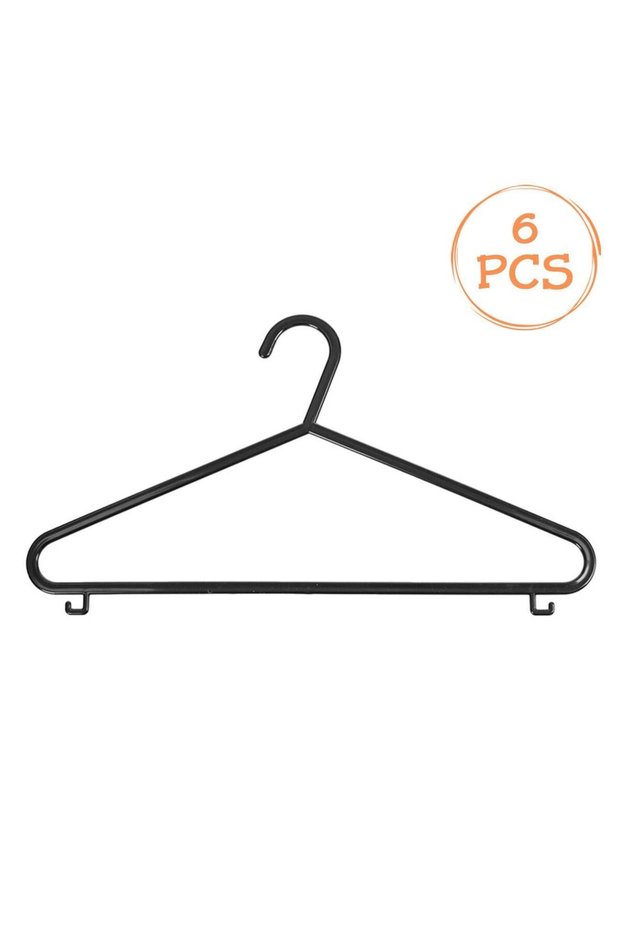 Umeras de Plastic Negru 35cm - 6buc
