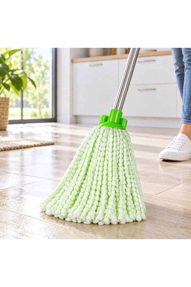 Microfiber Mop Light Green 150g