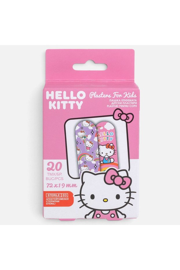 Set 20 Plasturi pentru Copii Hello Kitty
