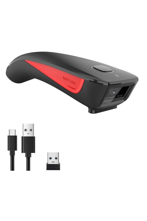 C750 قارئ باركود لاسلكي محمول – USB/بلوتوث/2.4G لأحادي وثنائي الأبعاد
