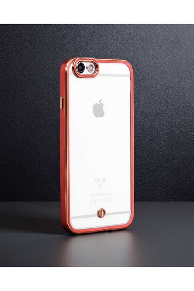 Apple iPhone 6 Case Liva Lens Silicone - Red