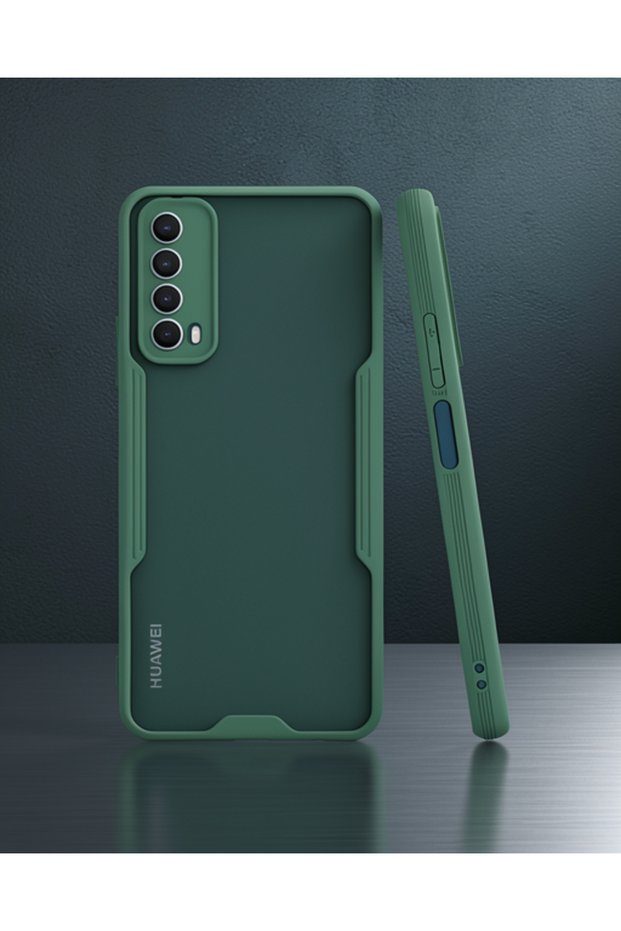Huawei P Smart 2021 Case Platinum Silicone - Green