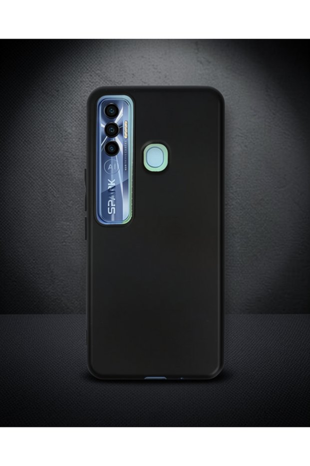 Tecno Spark 7 Pro Case First Silicone - Black