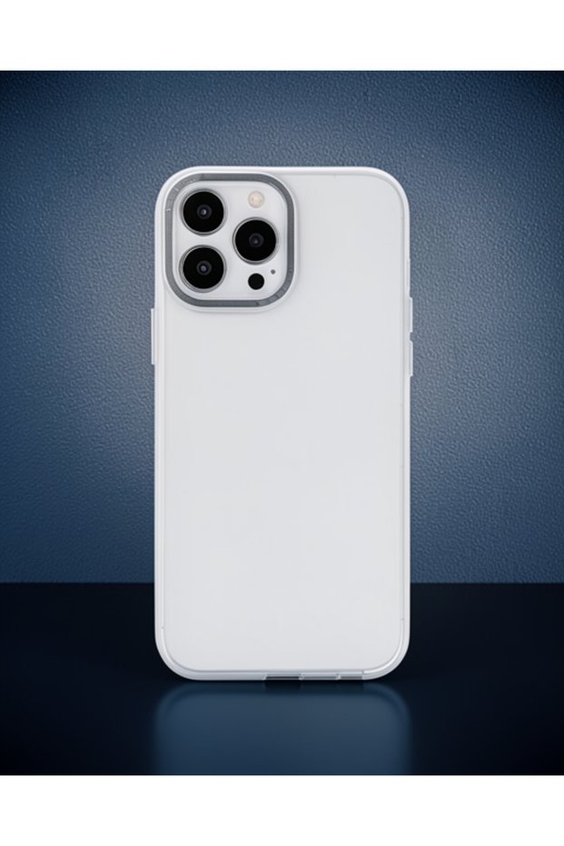 Apple iPhone 13 Pro Max Case Modos Metal Cover - Transparent