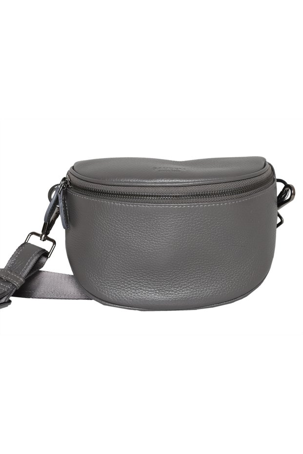Genuine Leather Small Size Women's Half Moon & Chest Bag
