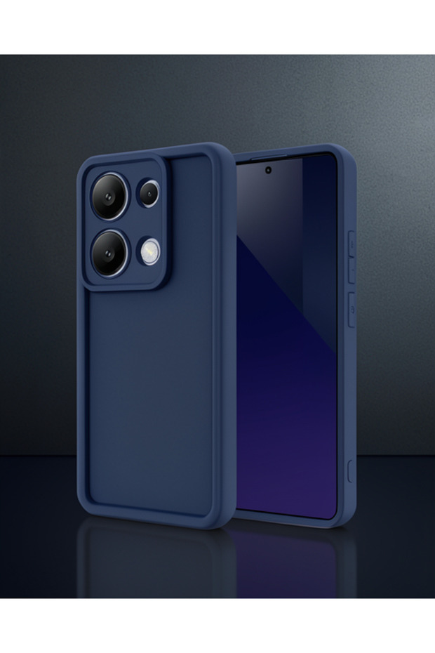 حافظة هاتف Xiaomi Redmi Note 13 Pro 4G من السيليكون من فييرا - أزرق داكن