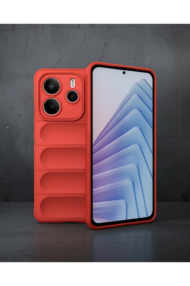Xiaomi Redmi Note 14 4g Case Optimum Silicone - Red