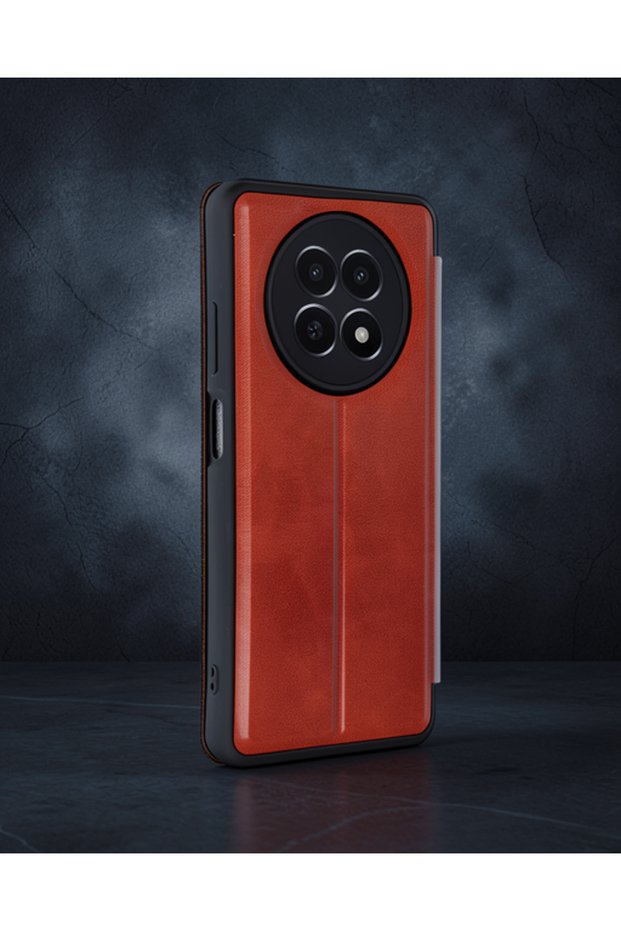 Realme 12 5g Case Flip Cover - Red