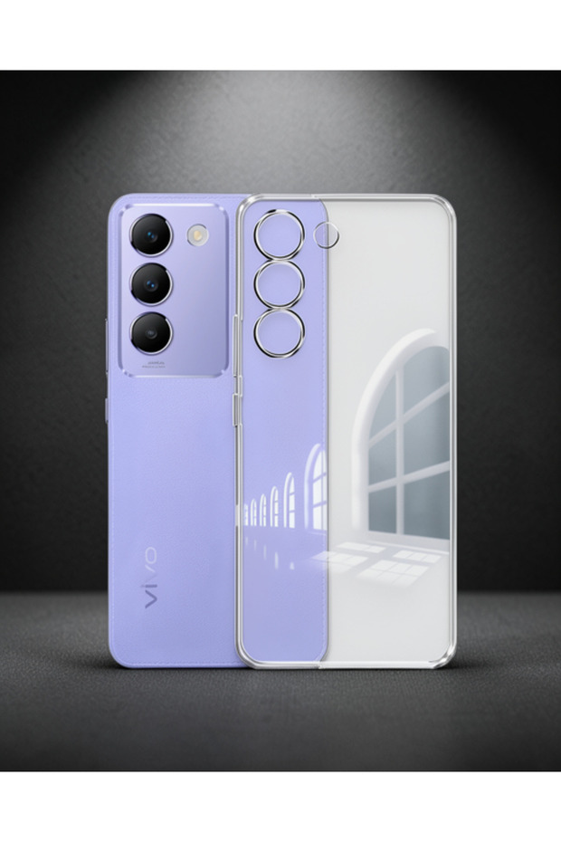 Vivo V30 Lite 4g Case Luxury Transparent Silicone