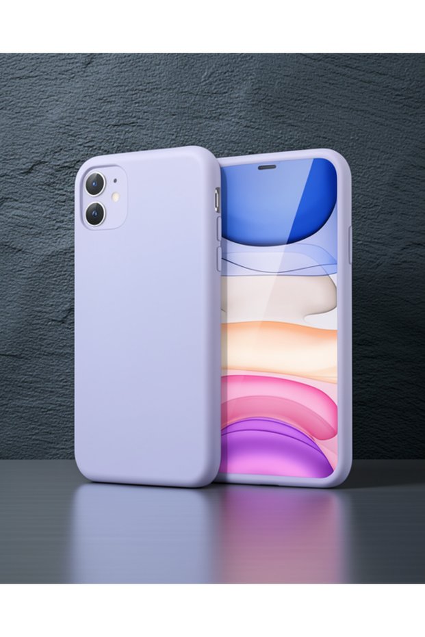 Apple iPhone 11 Case First Silicone - Lilac