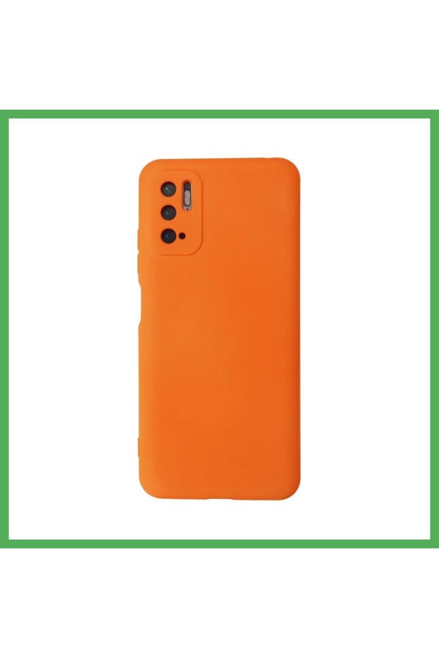 Redmi Note 10 5g Compatible Case Nano Velvet Silicone - Orange Bezoss