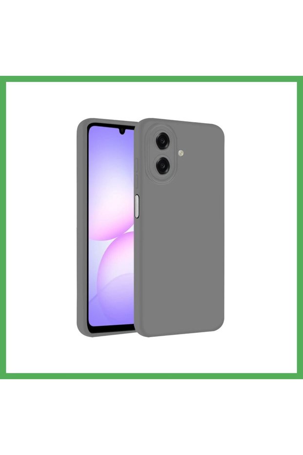 Samsung Galaxy A07 4g Compatible First Silicone Case - Gray Bezoss