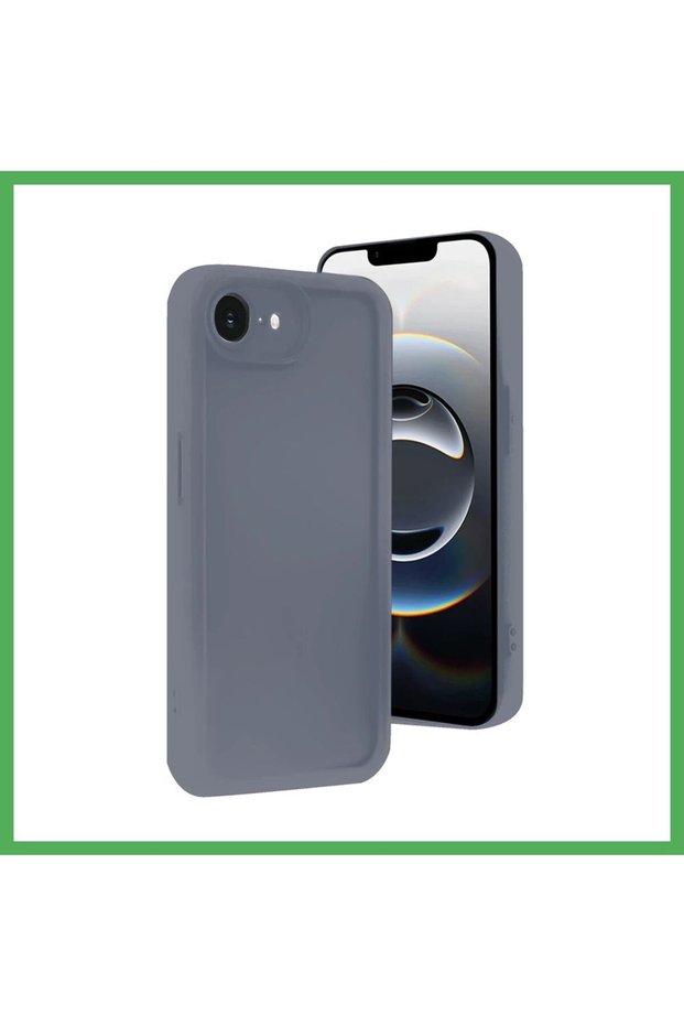 iPhone 16E Compatible Case Viera Silicone - Gray Bezoss