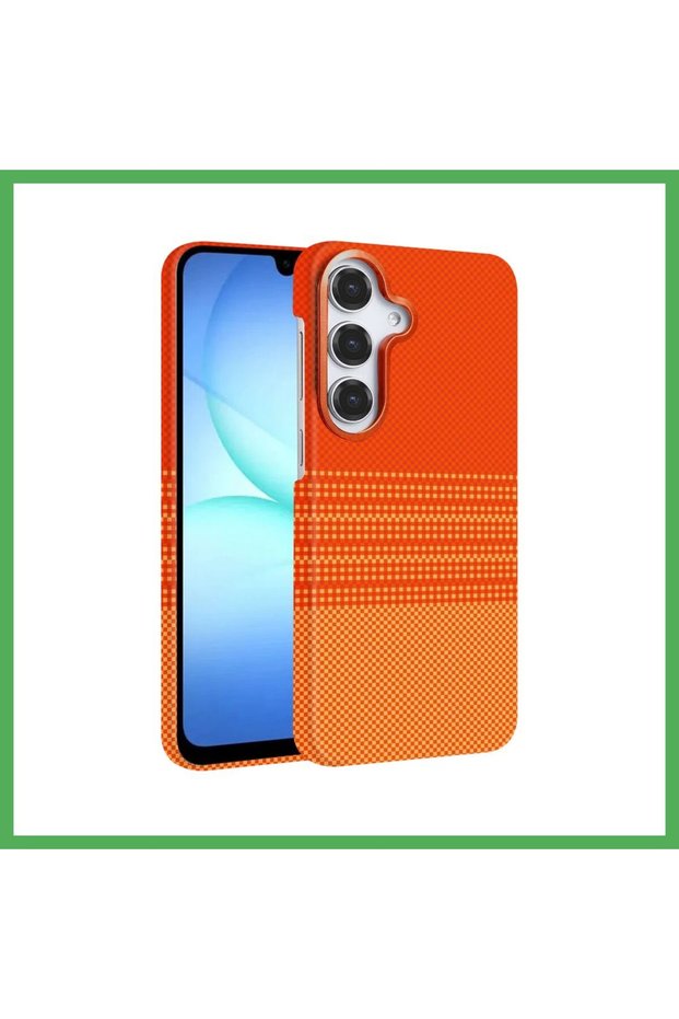 Samsung Galaxy S26 Compatible Vega Magsafe Cover - Orange Bezoss
