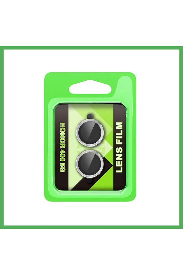 Huawei Honor 400 Compatible Raze Metal Camera Lens - Silver Bezoss