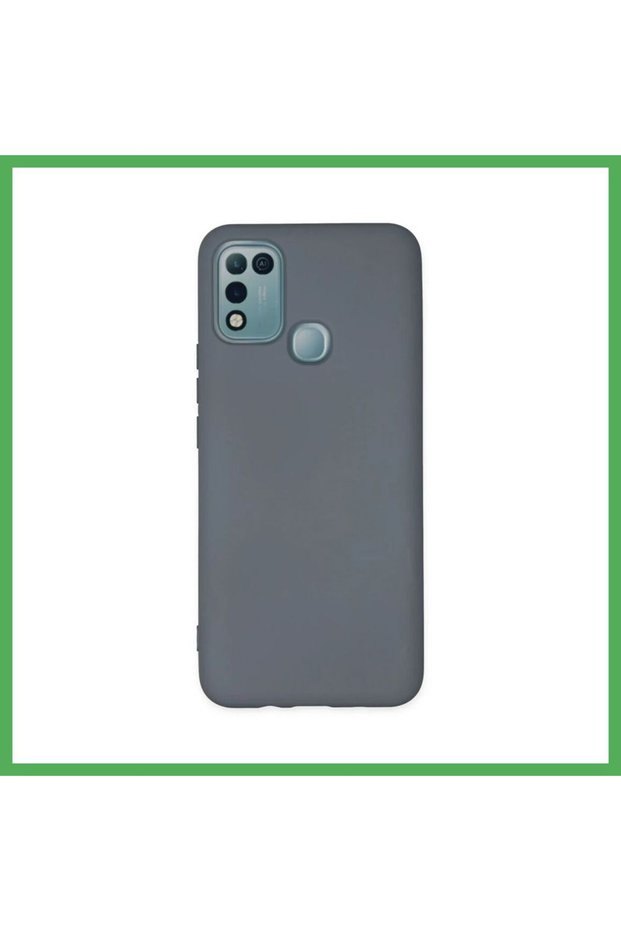Infinix Hot 10 Play Compatible Case Nano Velvet Silicone - Gray Bezoss