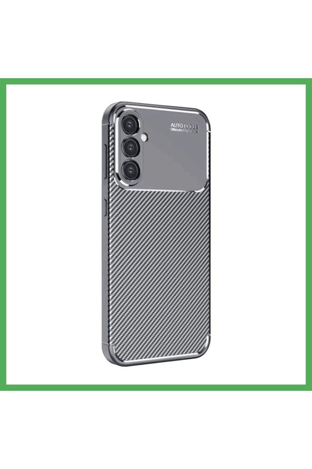 Samsung Galaxy A16 5g Compatible Case Auto Focus Carbon Cover - Gray Bezoss