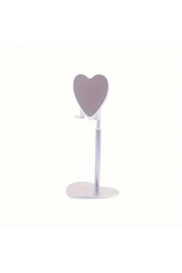 white Love Mobile Phone Stand Multifunctional Retractable Mobile Phone Stand Tablet Holder Ipad Hold