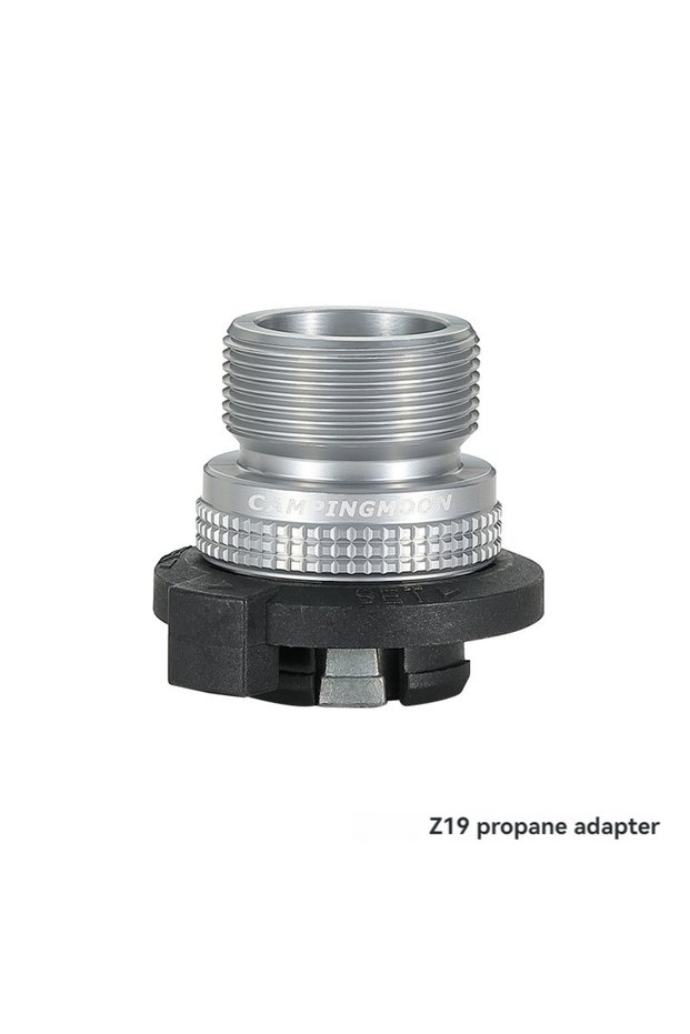 Z19 CAMPINGMOON Propane to Card Camping Spare Parts, Stove, Card Gas Tank to Propane Adapter, Z19