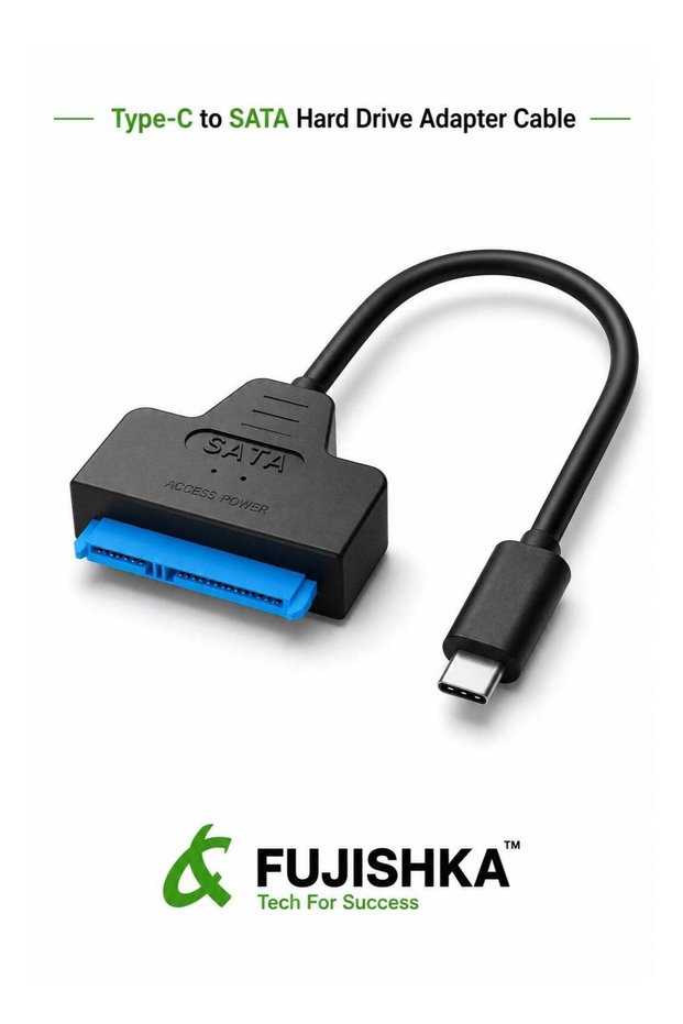 كابل محول USB C إلى SATA USB 3.1 لأقراص SSD وHDD مقاس 2.5 بوصة - قارئ القرص الصلب من النوع C |