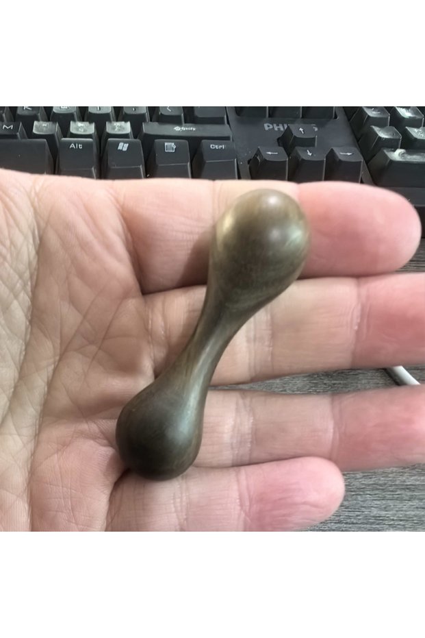 AR0280 Wooden Knucklebone Begleri Finger Skill Fidget Toys Adults Teens Anxiety ADHD Stress Relief G