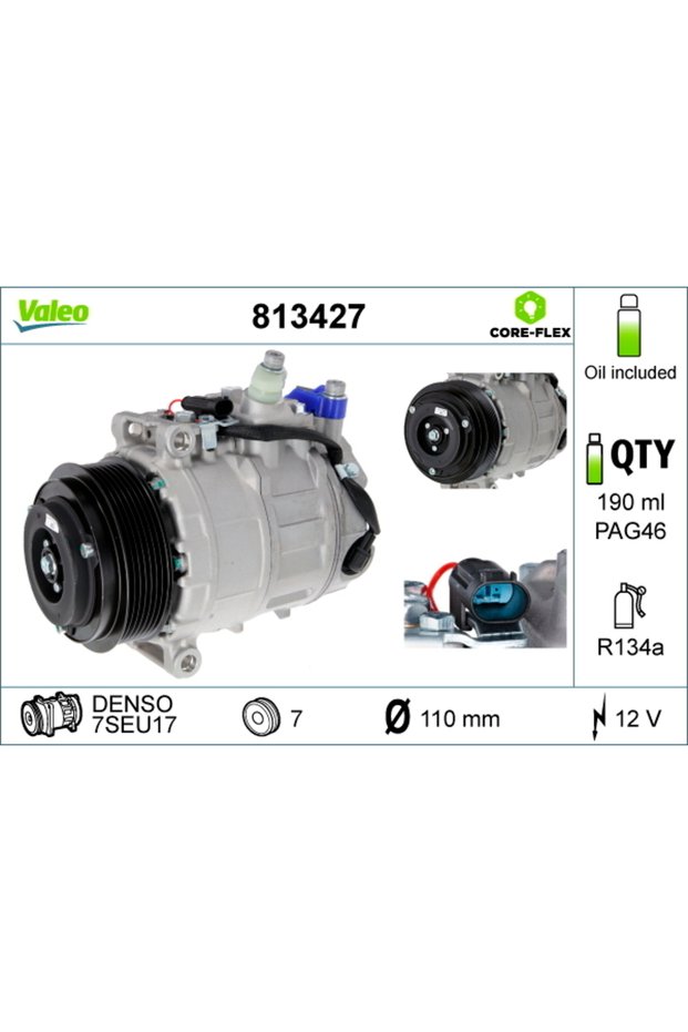 Compresor, climatizare 813427